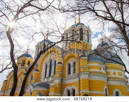 Saint Volodymyr Orthodox Cathedral In Kyiv, Ukraine