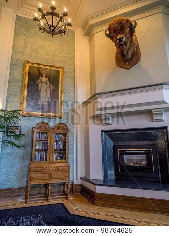 Interior of the Banff Springs Hotel