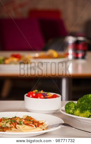 Penne al arabiata