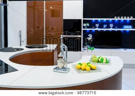 Stylish Modern Kitchen, Beautiful Interior