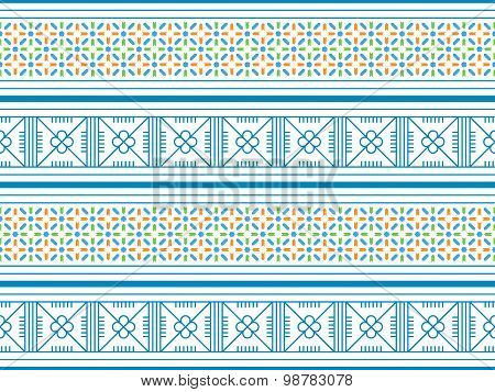 Tribal Seamless Pattern. Ethnic Vector Background