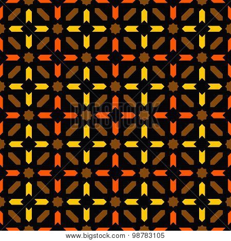 Tribal Seamless Pattern. Ethnic Vector Background