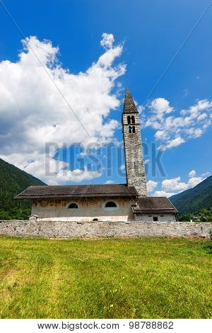 Church Of Sant'antonio Abate - Pelugo Trento Italy