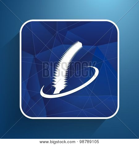 Watercolor illustration mascara Fashion Vector