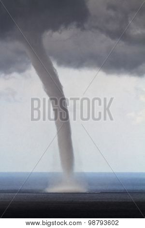 Waterspout On The Ocean