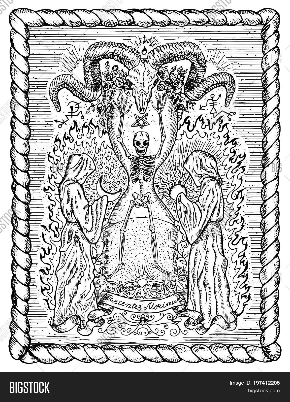 Occult Drawing Human Vector Photo Free Trial Bigstock occult drawing human vector photo