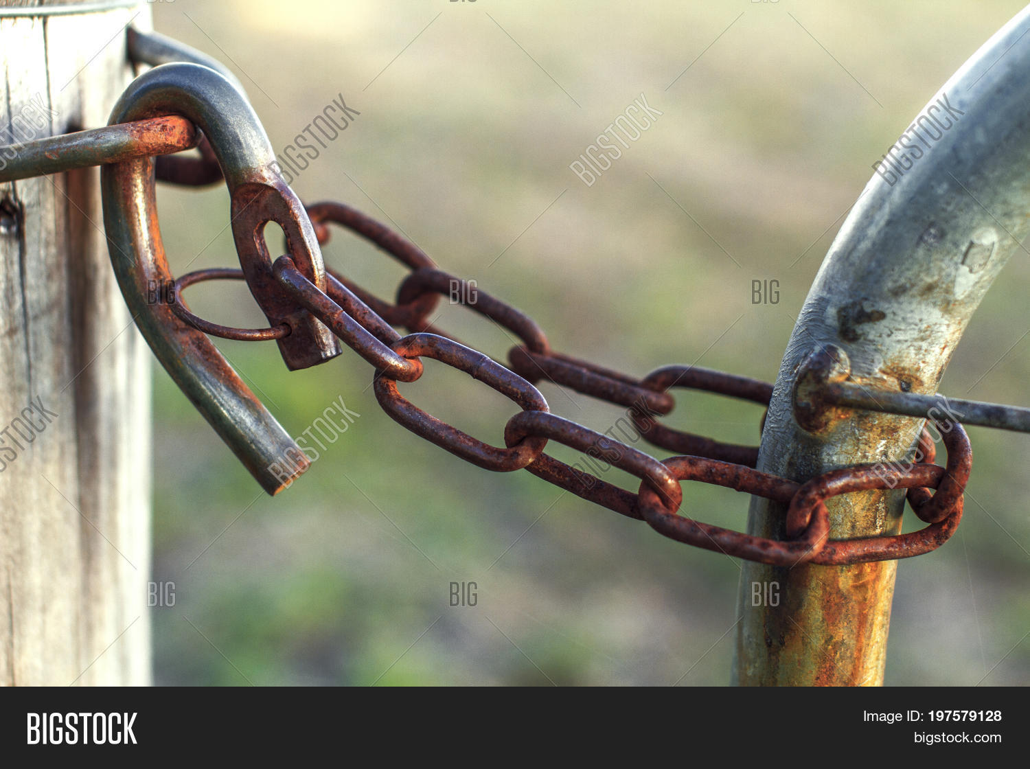 Imagen y foto Rusty Farm Gate (prueba gratis) | Bigstock