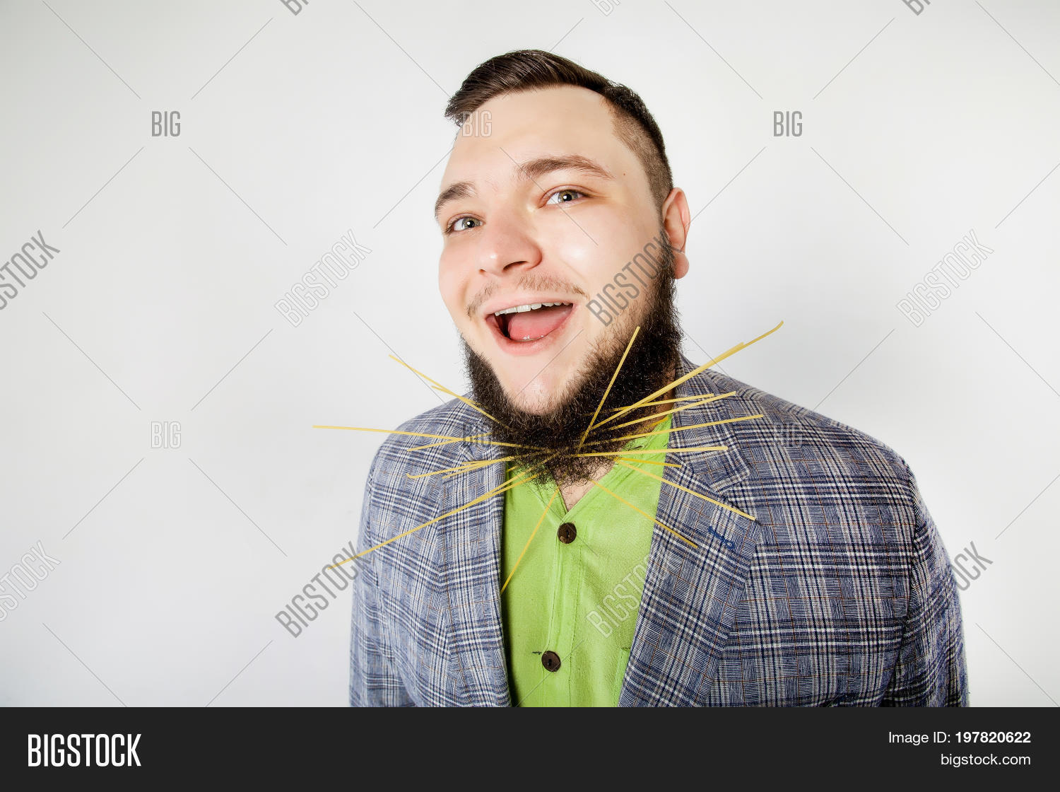Laughing Man Spaghetti Image & Photo (Free Trial) Bigstock