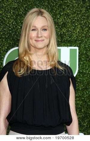 LOS ANGELES - JUL 28: Laura Linney dorazí na části turné letní Press 2010 CBS, CW, Showtime