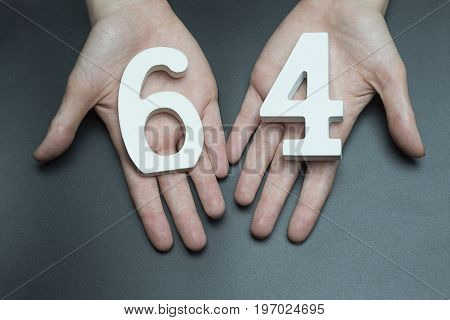 On The Female Palms Figure Sixty-four.