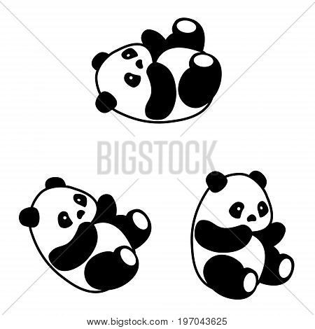 Panda Bear Vector