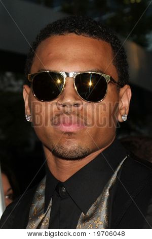 LOS ANGELES - AUGUST 4:  Chris Brown. arrives at the 