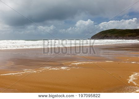Croyde Beach Devon England Uk