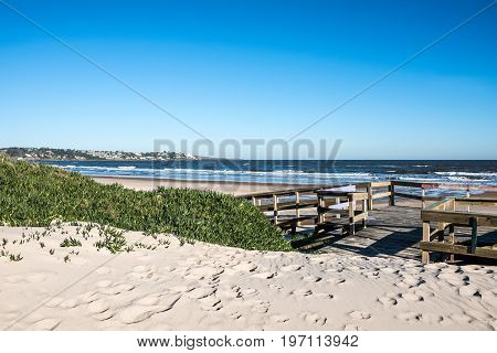Portezuelo And Salanas Beach Near Punta Del Este, Atlantic Coast, Uruguay