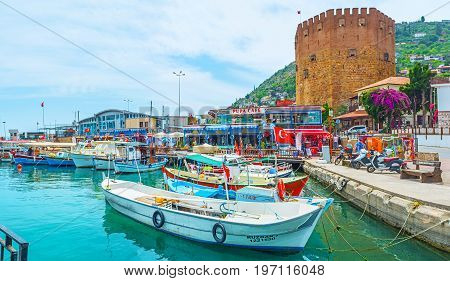 In Old Marina Of Alanya