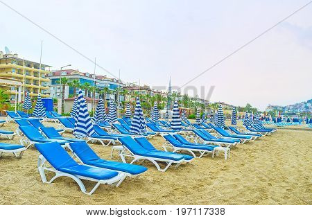 The Comfortable Beach In Alanya