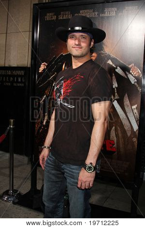 LOS ANGELES - Ağustos 25: Robert Rodriguez Orpheum Tiyatrosu 