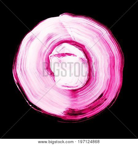 Abstract Futuristic Pink, White, Black Background