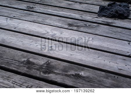 old grunge wood panels used as background