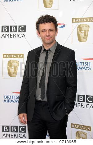 LOS ANGELES - AUG 27: Michael Sheen přijde na čaj Emmy BAFTA 2010 v hotelu Plaza století na Au