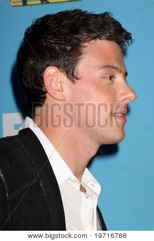Los Angeles Sep 7: Cory Monteith kommt in der Glee Screening premiere & Partei Staffel 2 zum Nennwert