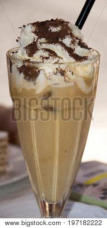 a nice photo of  an iced coffee