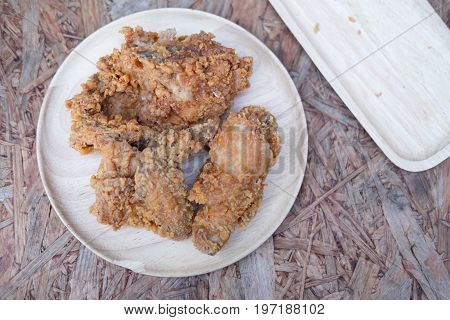 Crispy delicious and tastier homemade fried chicken
