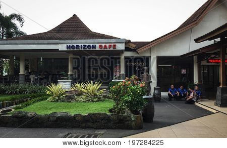 Bus Station In Yogyakarta, Indonesia