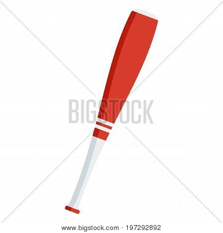 Red Baseball Bat