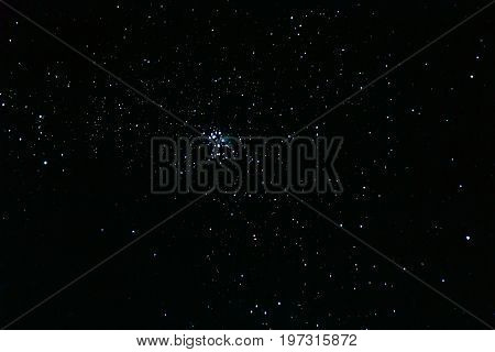 The Pleiades, Open Star Cluster In The Constellation Of Taurus, M45, Seven Sisters