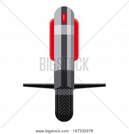 Monowheel balance vehicle icon. Cartoon illustration of monowheel balance vehicle vector icon for web design