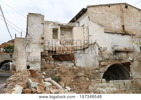 Old Houses in Avanos Town Nevsehir City Turkey