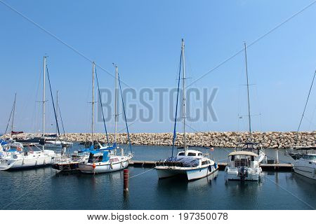 Larnaca Port, Cyprus