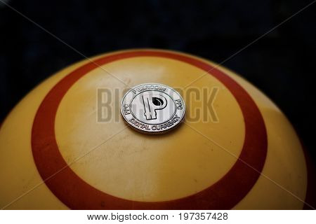 Gold Peercoin Coin