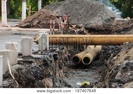 Concrete Pipeline Construction