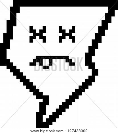 Dead 8-bit Cartoon Lightning
