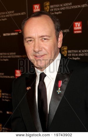 Los Angeles, nov 4: Kevin spacey kommt in Britannia am Awards 19. jährlichen Bafta Los Angeles 