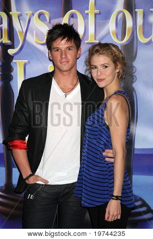 LOS ANGELES - NOV 6:  Mark Hapka arrives at the Days of Our Lives 45th Anniversary Party at House of Blues on November 6, 2010 in West Hollywood, CA