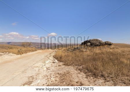 Plateau on Serra da Canastra. Serra da Canastra National Park is a national park in the Canastra Mountains of the state of Minas Gerais Brazil.