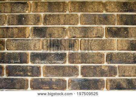 Abstract Textures: Brown Brick Wall