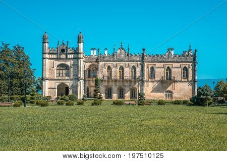 Dadiani Palace Located Inside A Park In Zugdidi, Georgia