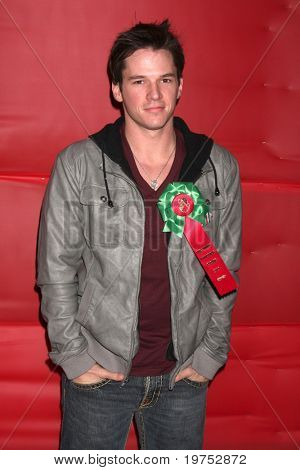 LOS ANGELES - NOV 28:  Mark Hapka arrives at the 2010 Hollywood Christmas Parade at Hollywood Boulevard on November 28, 2010 in Los Angeles, CA