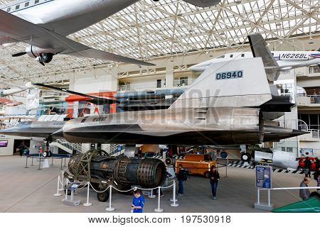 Seattle, Wa - April 8, 2017: A Space Museum In The Northwest United States - Museum Of Flight