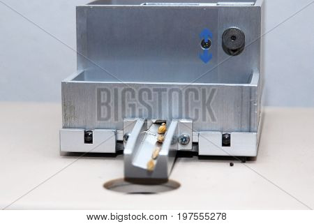 A machine used for counting seeds - seed counter