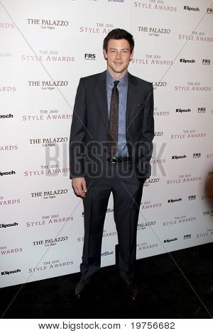 Los Angeles Dec 12: Cory Monteith kommt in der 2010-Hollywood Stil bei Billy wilder Thea Auszeichnungen