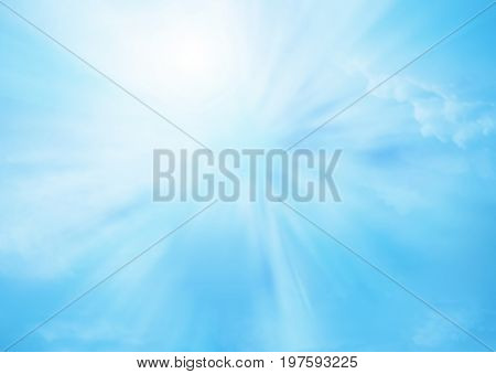 Sky background with clouds