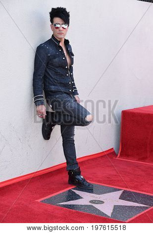 LOS ANGELES - JUL 20:  Criss Angel arrives for the Criss Angel Hollywood Walk of Fame Star Ceremony on July 20, 2017 in Hollywood, CA                