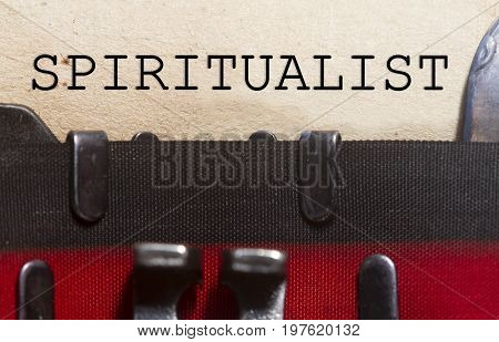 Spiritualist