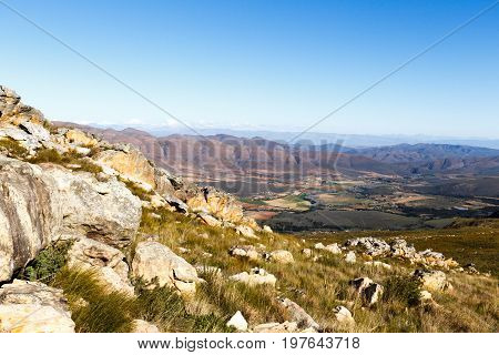 Mountain View Of Swartberg Nature Reserve