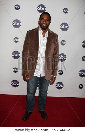 LOS ANGELES - JAN 10: Jason George aankomt op de Disney ABC Television Group TCA Winter 2011 Pre